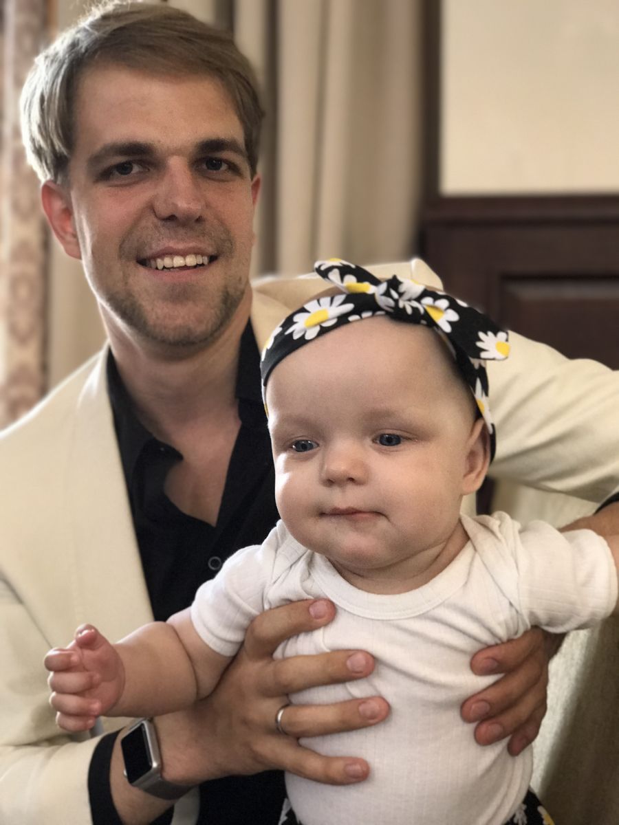 Ведущий Вячеслав Матюхин впервые показал свою дочь